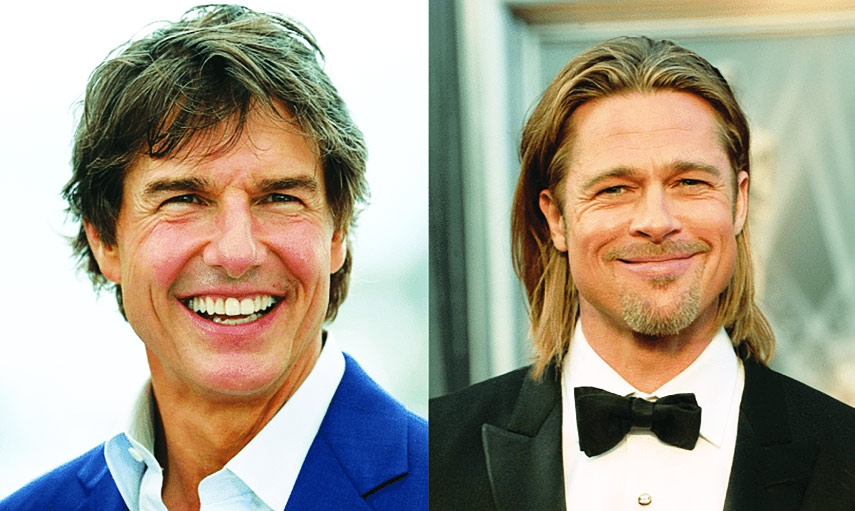 Tom Cruise and Brad Pitt reunite at 'F1' premiere after decades