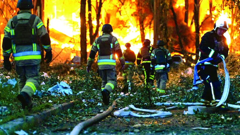 Russia hits Kyiv with largest drone attack