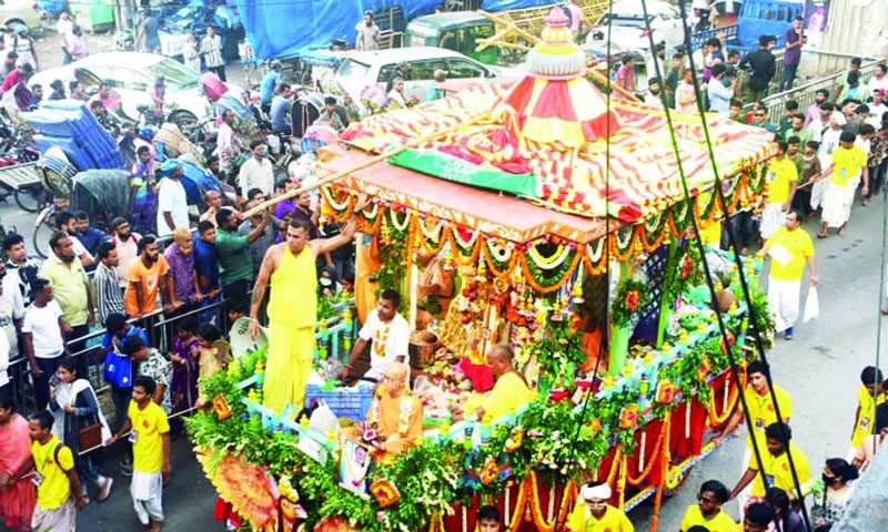 Ratha Yatra festival ends with pulling of Ulto Ratha