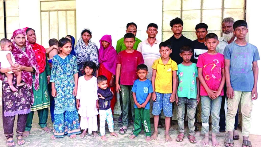 India pushes 21 Rohingya  through Sherpur border