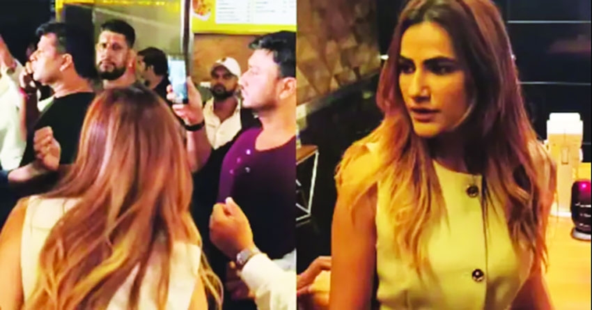 Actress Ruchi Gujjar slaps producer at Film Premiere