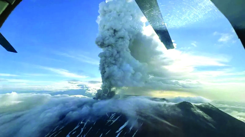 Russian volcano erupts for first time in 500 years