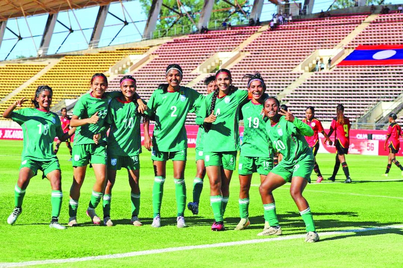 History beckons Bangladesh women's football team