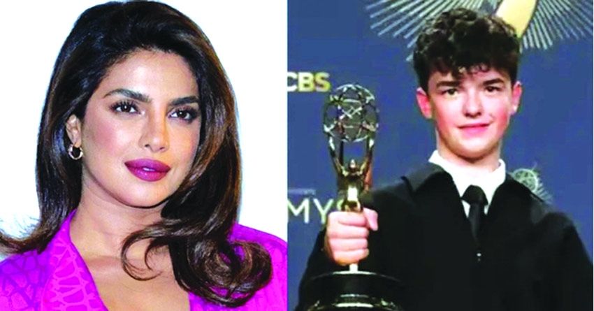 To youngest Emmy Award winner Owen Cooper, big love from Priyanka