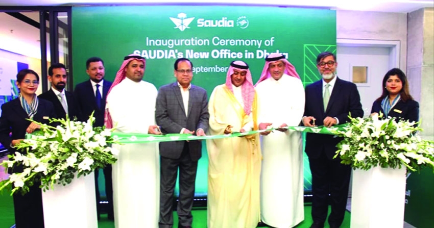Saudia Airlines opens new ticketing office in Dhaka