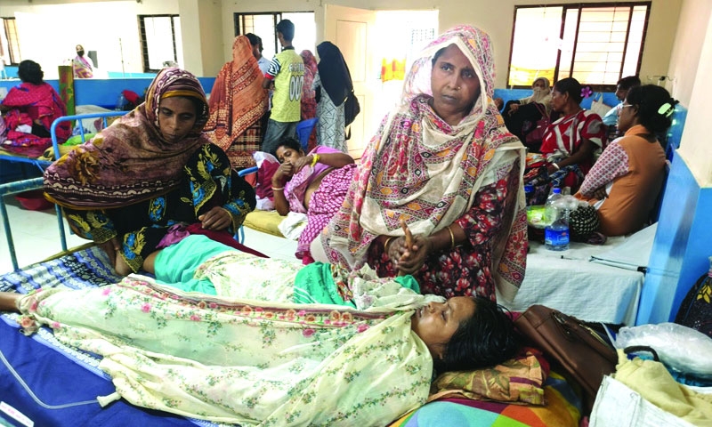 Diarrhea patients increasing  in Joypurhat hospital
