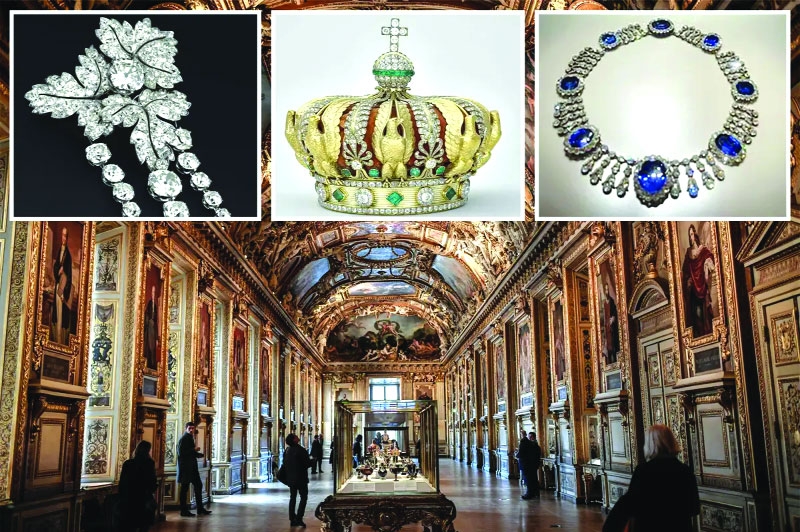 Stolen Louvre  jewelry estimated to be worth $102 million