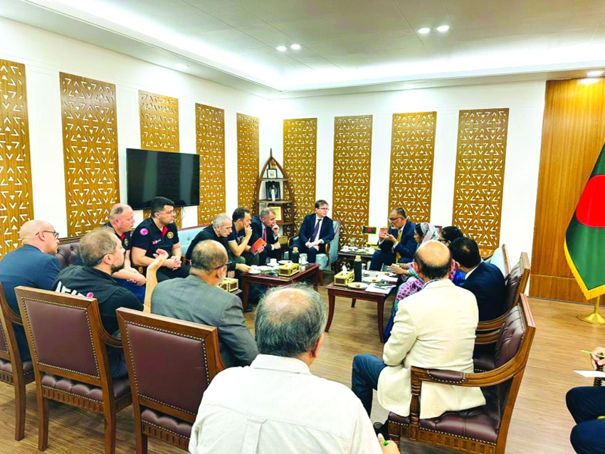 Turkish expert team in Dhaka to assist probe into airport fire