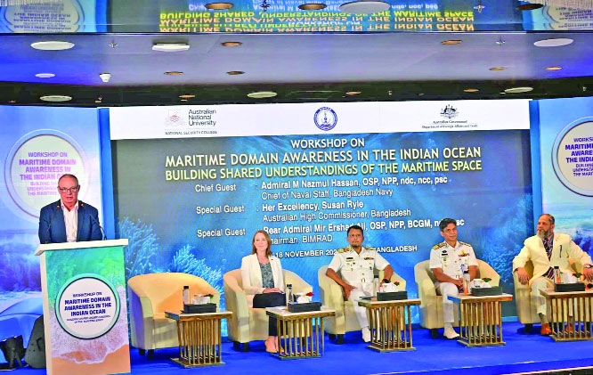 Workshop on maritime trajectories organized in Dhaka