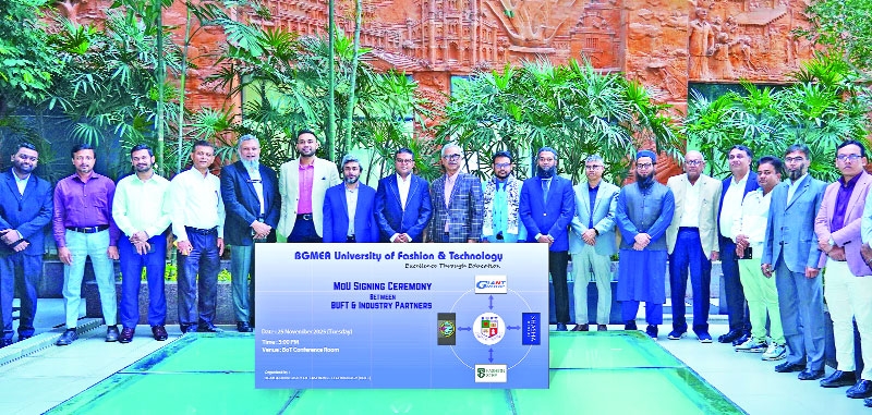 BUFT signs deal to link up academic learning with industrial needs