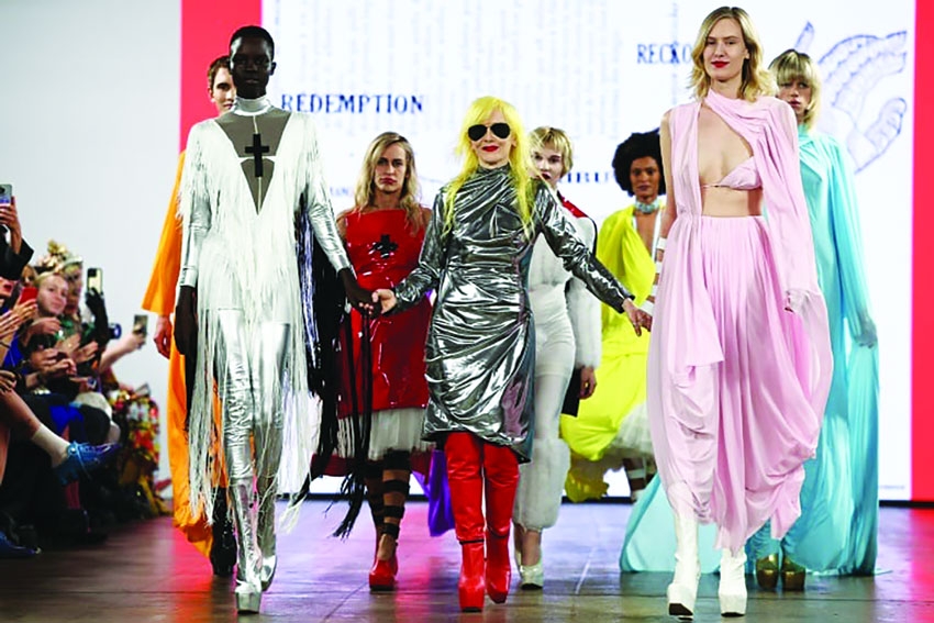 British designer with punk-rock take on fashion, Pam Hogg, dies