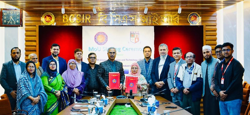 BUFT signs MoU with BCSIR to bolster research and innovation | The ...