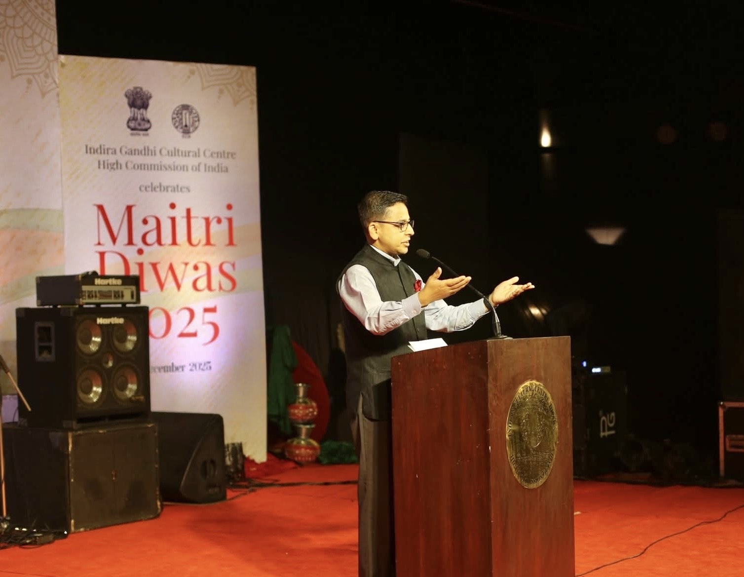  Indian High Commission celebrates Maitri Diwas 2025   