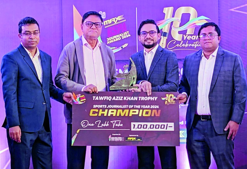 Rifat Masud wins BSPA's sports journalist of the year award