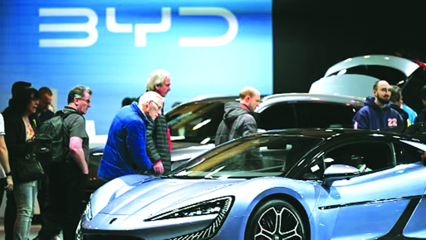 Tesla loses EV crown to China's BYD in 2025 as sales slip | The Asian ...