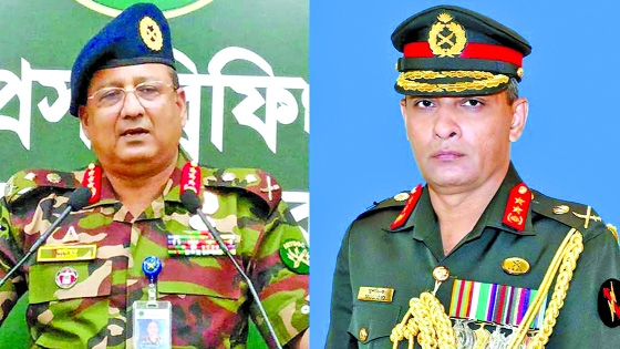 Bangladesh Army  carries out significant reshuffle in senior posts