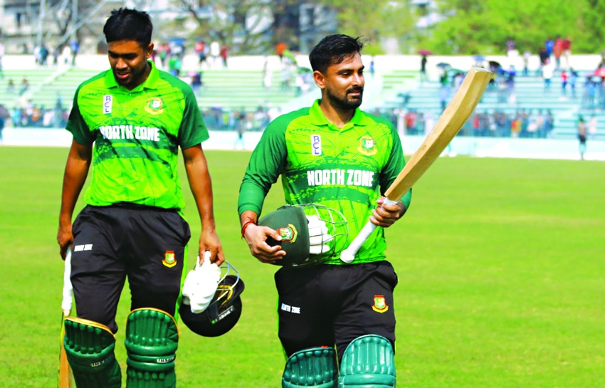Liton fifty leads North Zone to second straight victory