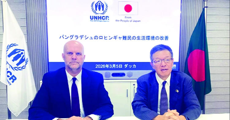 Japan, UNHCR sign USD 2.6mn assistance to Rohingyas