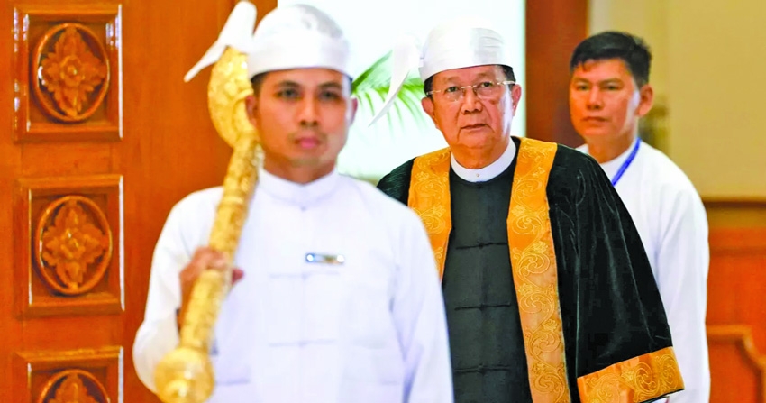 Myanmar's parliament elects ruling general as president