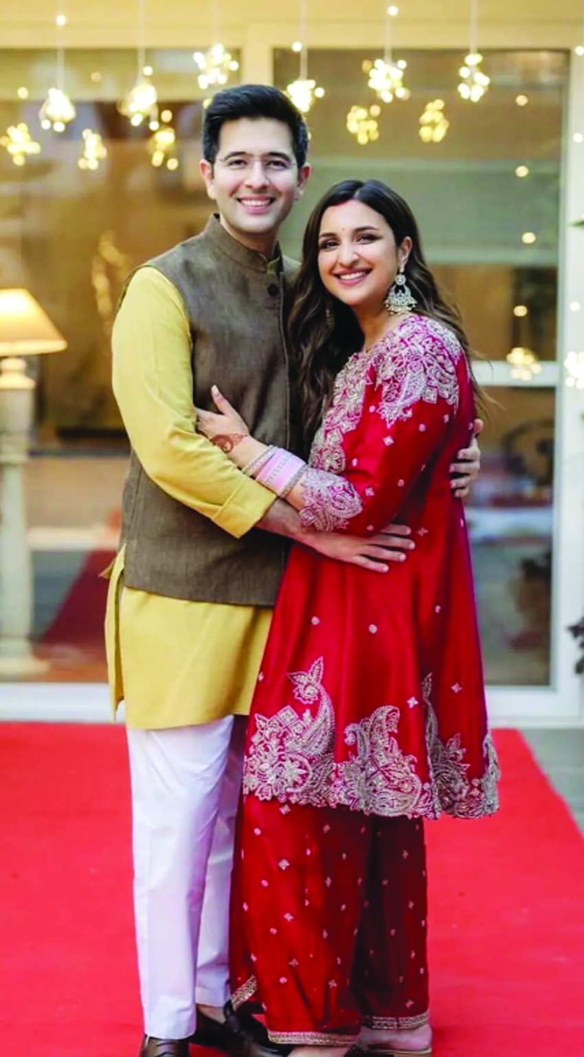 Parineeti Chopra backs Raghav Chadha