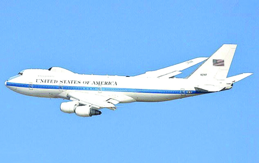 Trump's 'doomsday plane' spotted circling US nuclear war command center as Iran rejects ceasefire