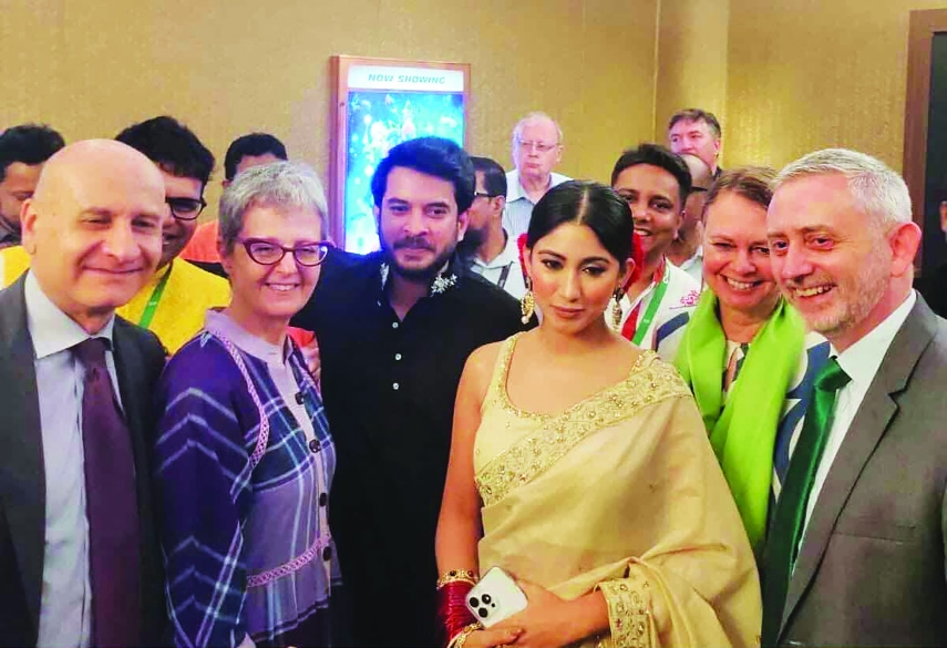 EU Ambassador Michael Miller watches Bengali film Cha Groom