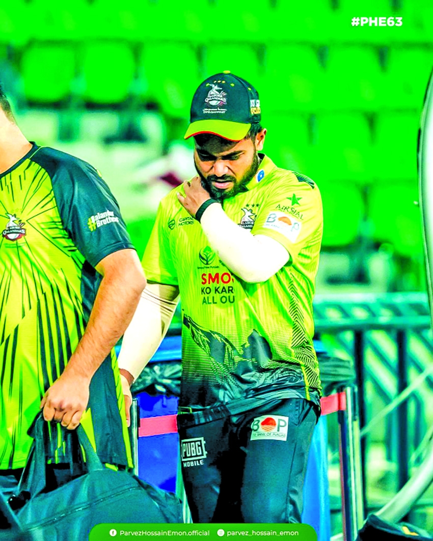Emon begins rehab to become fully fit for NZ T20Is