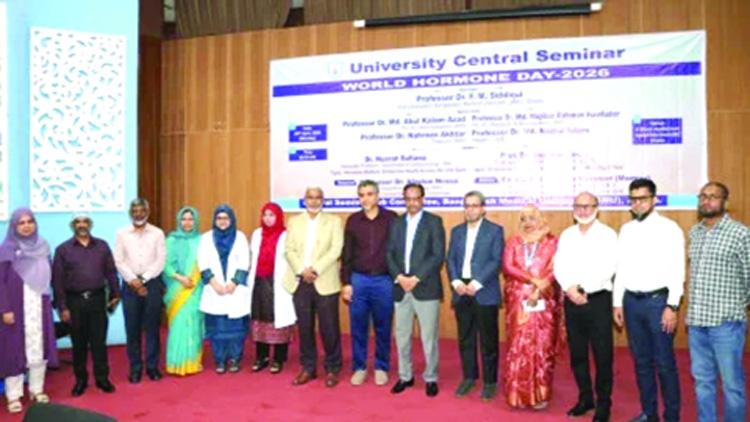 BMU hosts university central seminar on World Hormone Day 2026