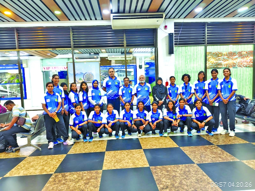 Women's hockey team depart for Jakarta