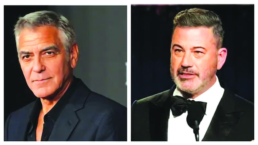 George Clooney defends Jimmy Kimmel over Melania joke