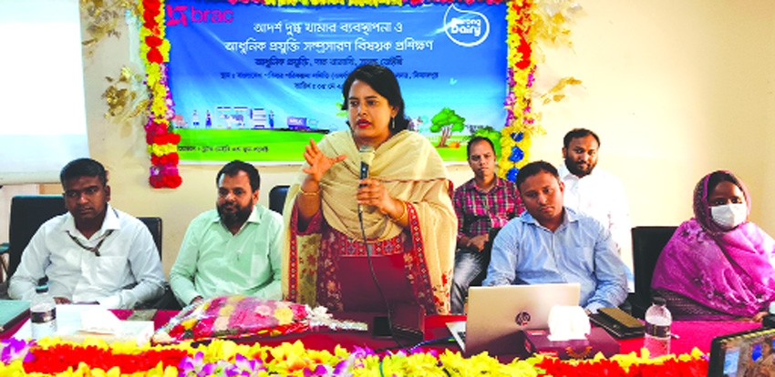 Training workshop for dairy farmers held in Dinajpur