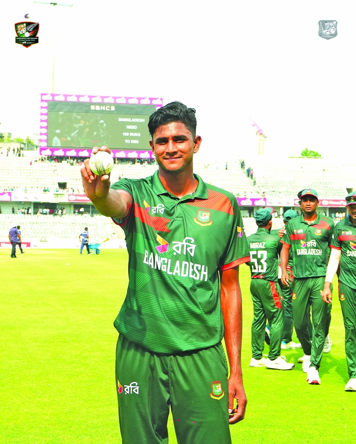 NahidRana nominated for ICC Player of the Month after New Zealand heroics
