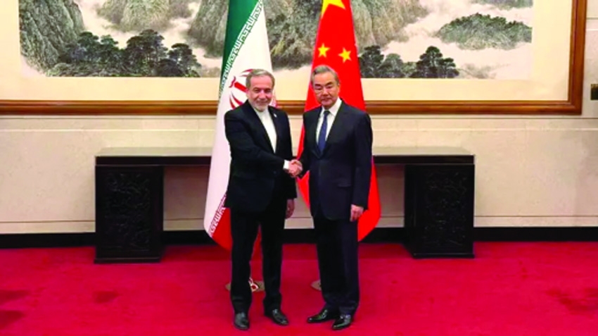 Iranian Foreign Minister visits China for talks  on US invasion