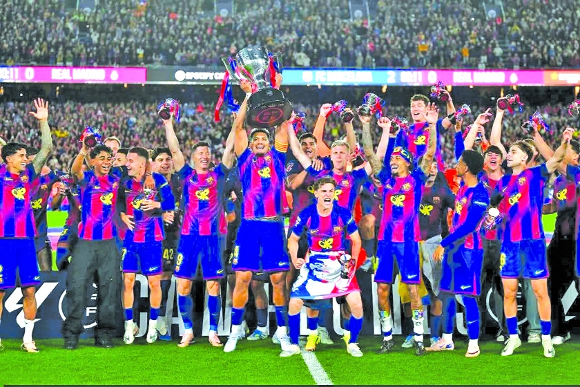 Barca claim La Liga  title with Clasico win over Real Madrid