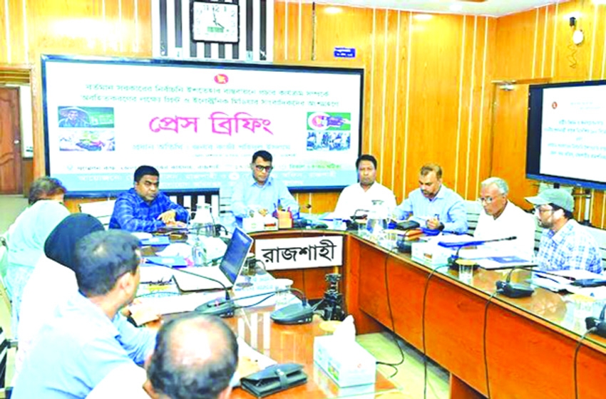 50 percent progress in canal excavation in Rajshahi: DC