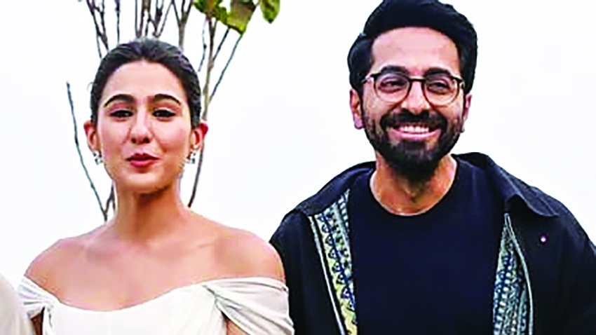 Sara Ali and Ayushmann Khurrana tussle over stances on infidelity