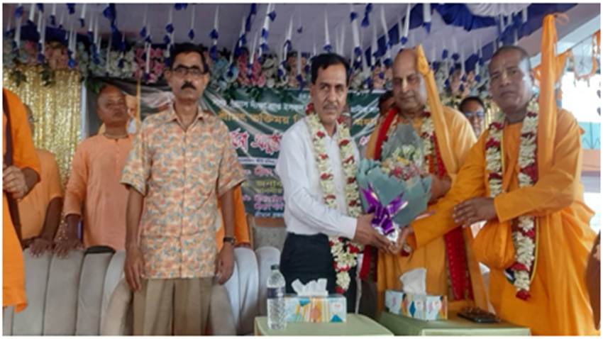 Religious programme staged by ISKCON in Naogaon