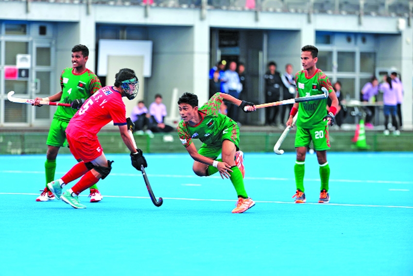 Bangladesh lost to Korea in U-18 Asia Cup Hockey