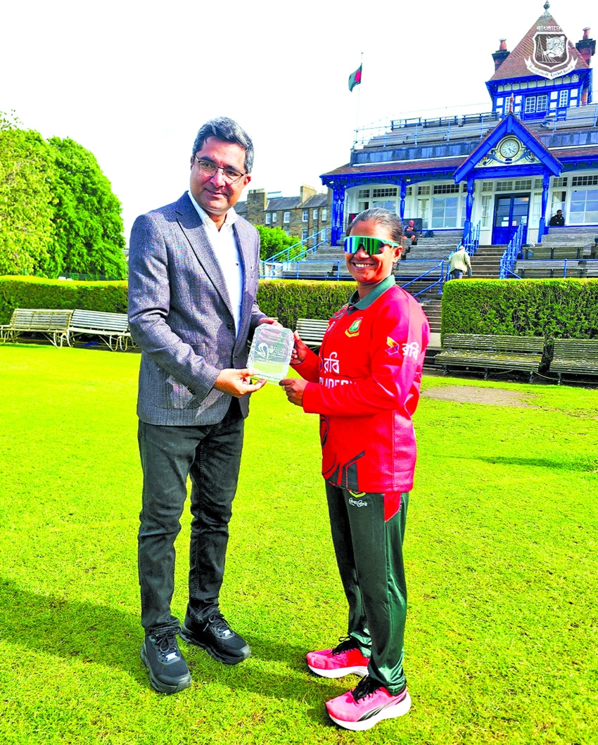 DilaraAkter creates history as Bangladesh beat Netherlands
