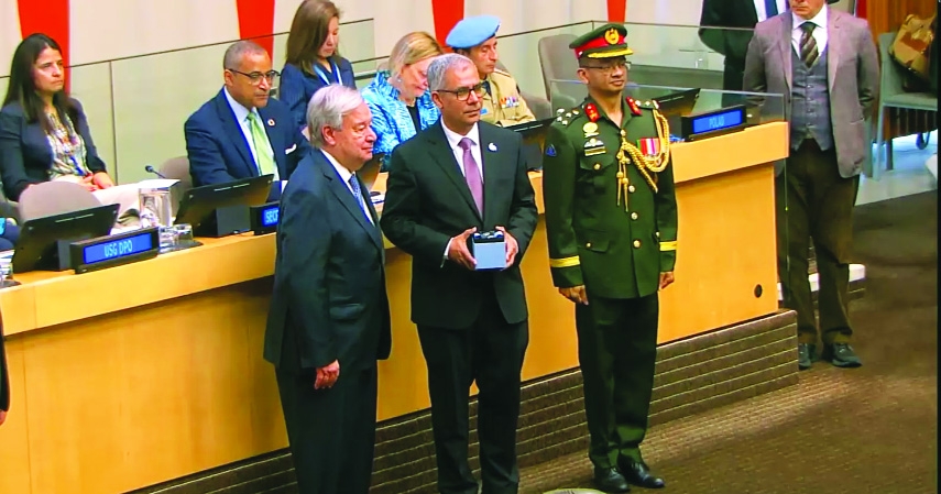 6 Bangladeshi peacekeepers posthumously awarded UN Dag Hammarskjöld Medal