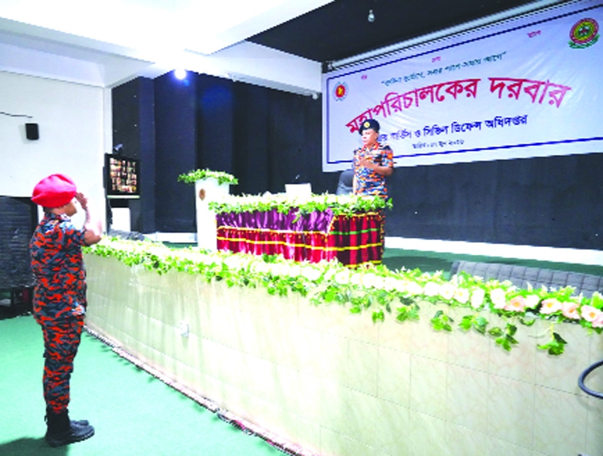 Fire Service DG calls on officers, staffs to uphold institutional reputation
