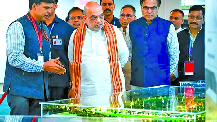 Indian home minister launches Land Port Management System
