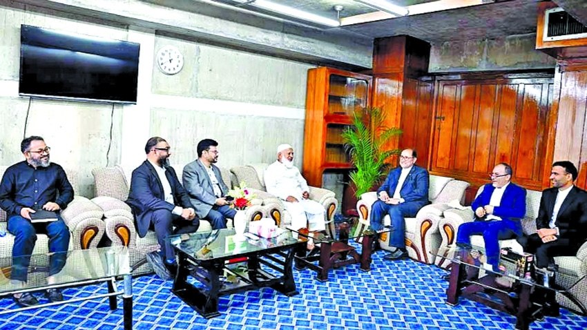 Jamaat Ameer proposes Iran to build hospitals in Bangladesh