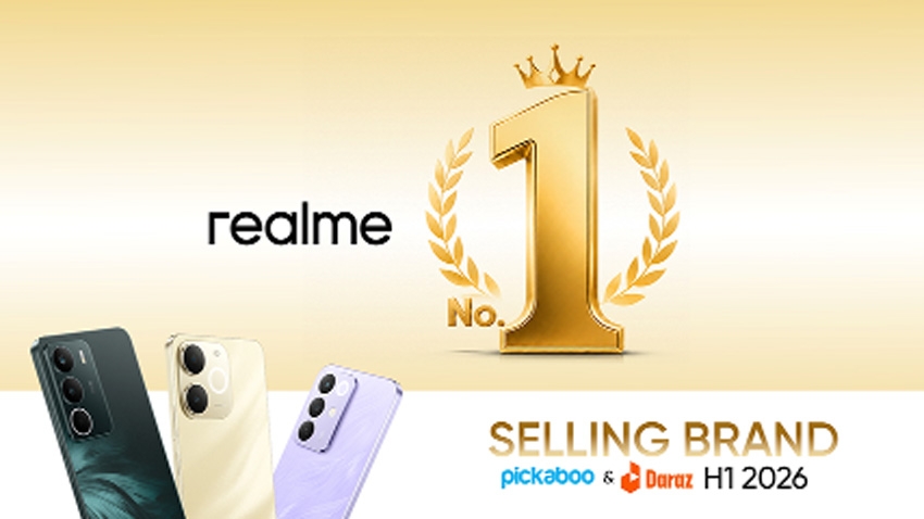 realme tops smartphone sales on Daraz and Pickaboo