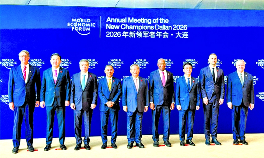 PM joins WEF annual meet in China