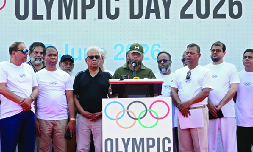 Army Chief for  spreading olympic values across the society