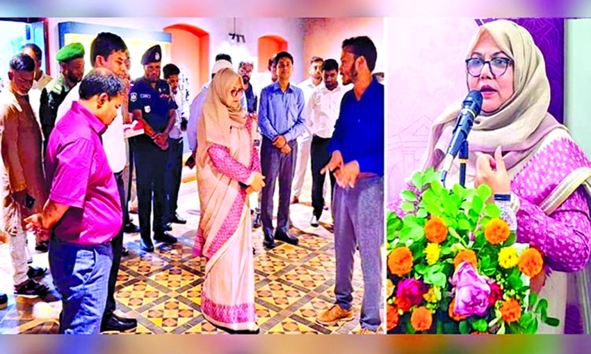 Activities on to preserve archaeological artefacts: Sabina Alam