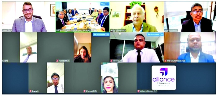 Alliance Finance PLC holds   Annual General Meeting