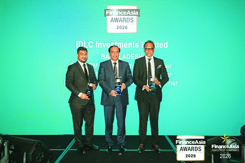 IDLC Investments wins three FinanceAsia Awards 2026
