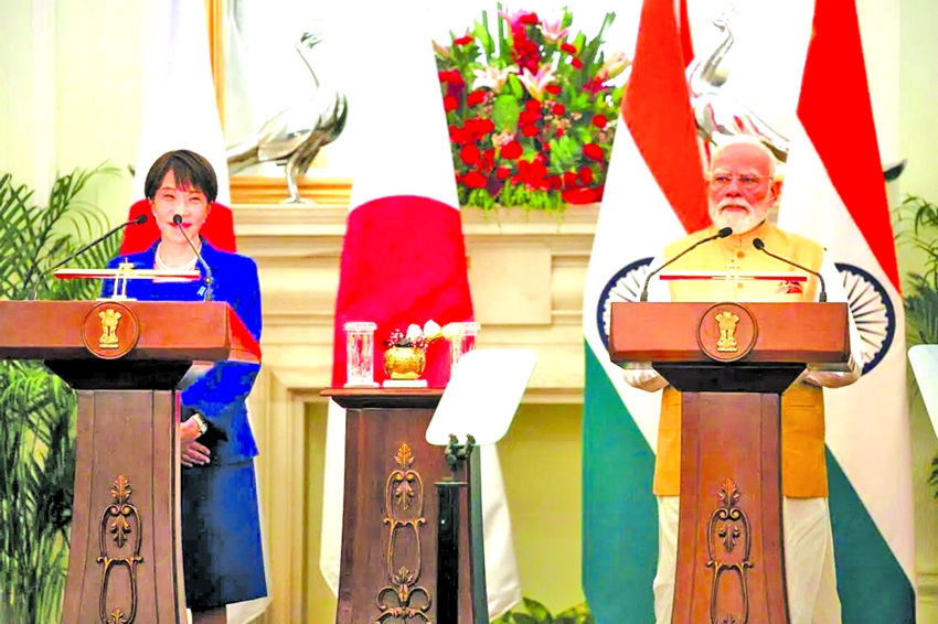 China says Japan-India cooperation 'should not target' Beijing